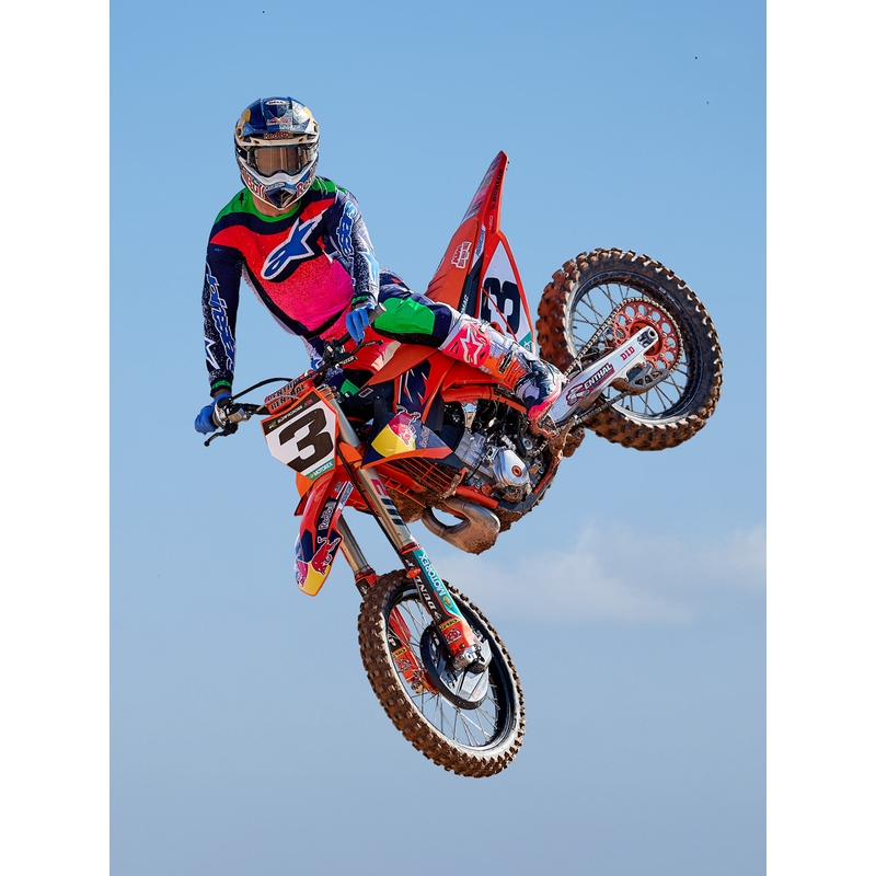 Alpinestars Supertech Limited Edition Records Motocross Bukser Grå
