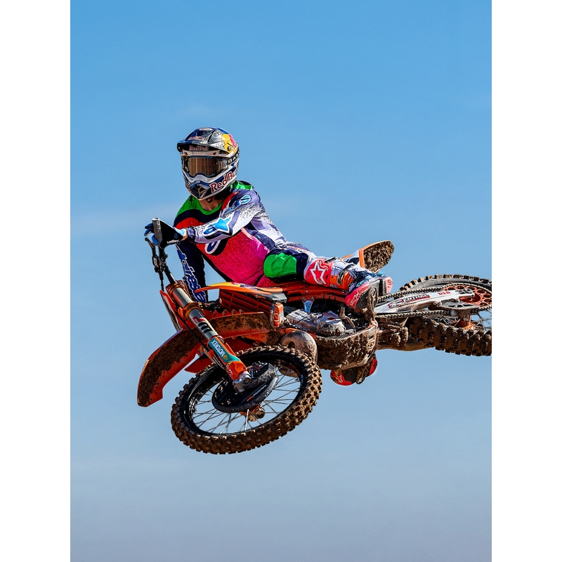 Alpinestars Supertech Limited Edition Records Motocross Bukser Grå