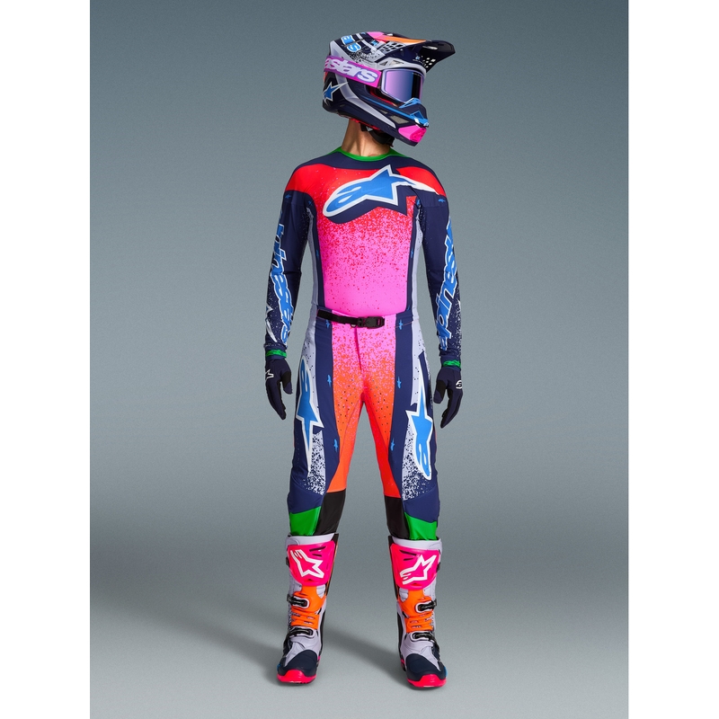 Alpinestars Supertech Limited Edition Records Motocross Bukser Grå