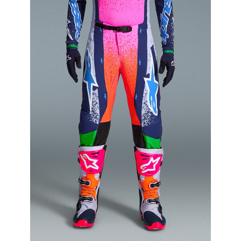 Alpinestars Supertech Limited Edition Records Motocross Bukser Grå