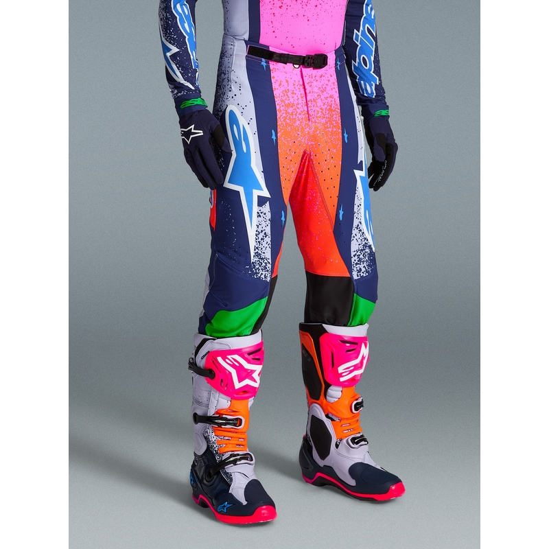 Alpinestars Supertech Limited Edition Records Motocross Bukser Grå