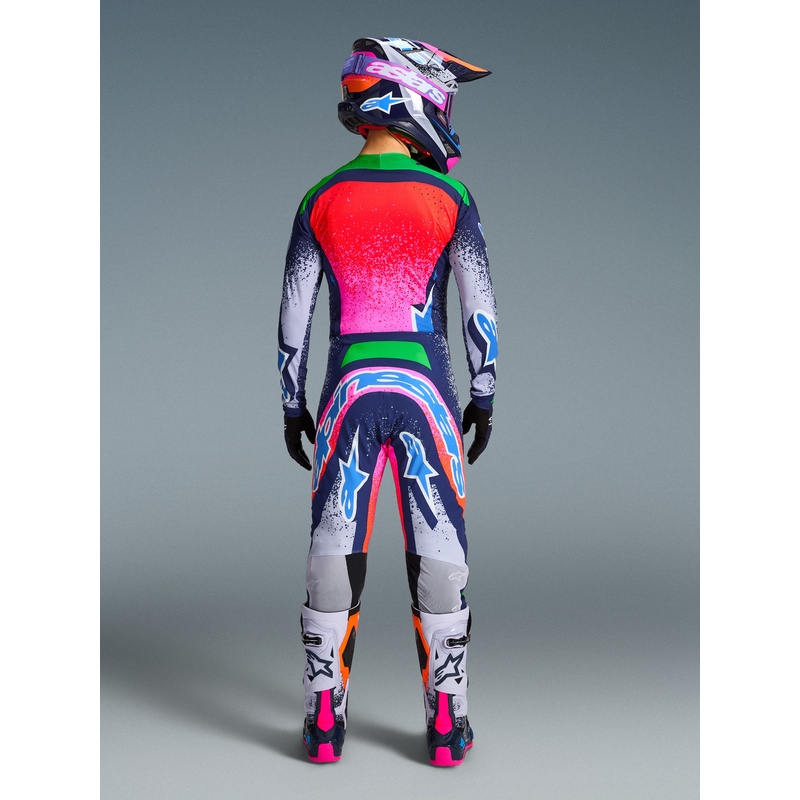 Alpinestars Supertech Limited Edition Records Motocross Bukser Grå