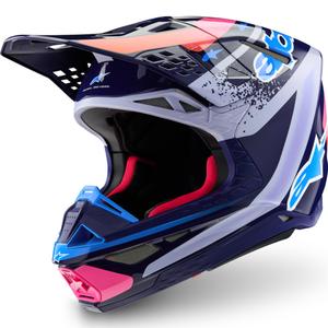 Alpinestars Supertech S-M10 Limited Edition Records Motocross Hjelm Grå