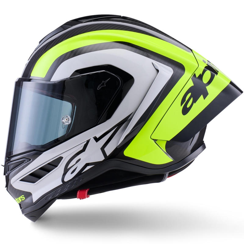 Alpinestars Supertech R10 Arius integralhjelm sort-fluo gul-hvid