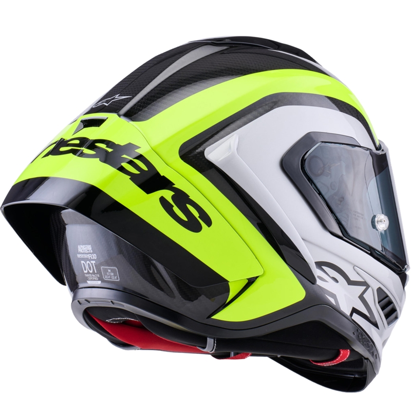 Alpinestars Supertech R10 Arius integralhjelm sort-fluo gul-hvid