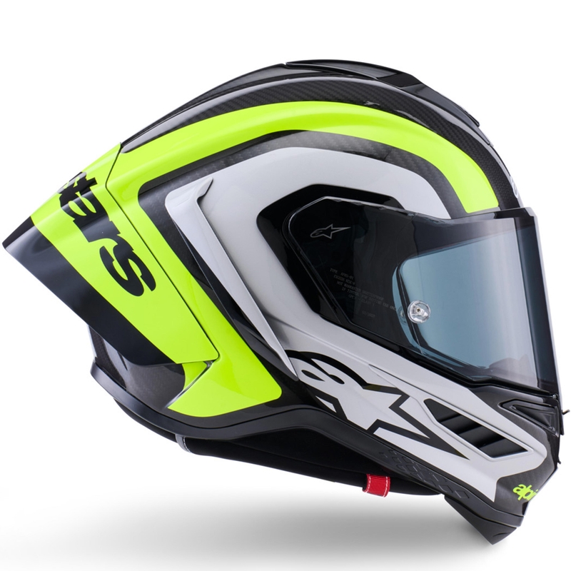 Alpinestars Supertech R10 Arius integralhjelm sort-fluo gul-hvid