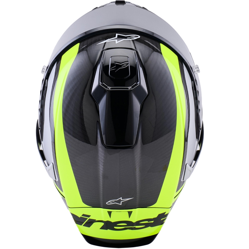 Alpinestars Supertech R10 Arius integralhjelm sort-fluo gul-hvid