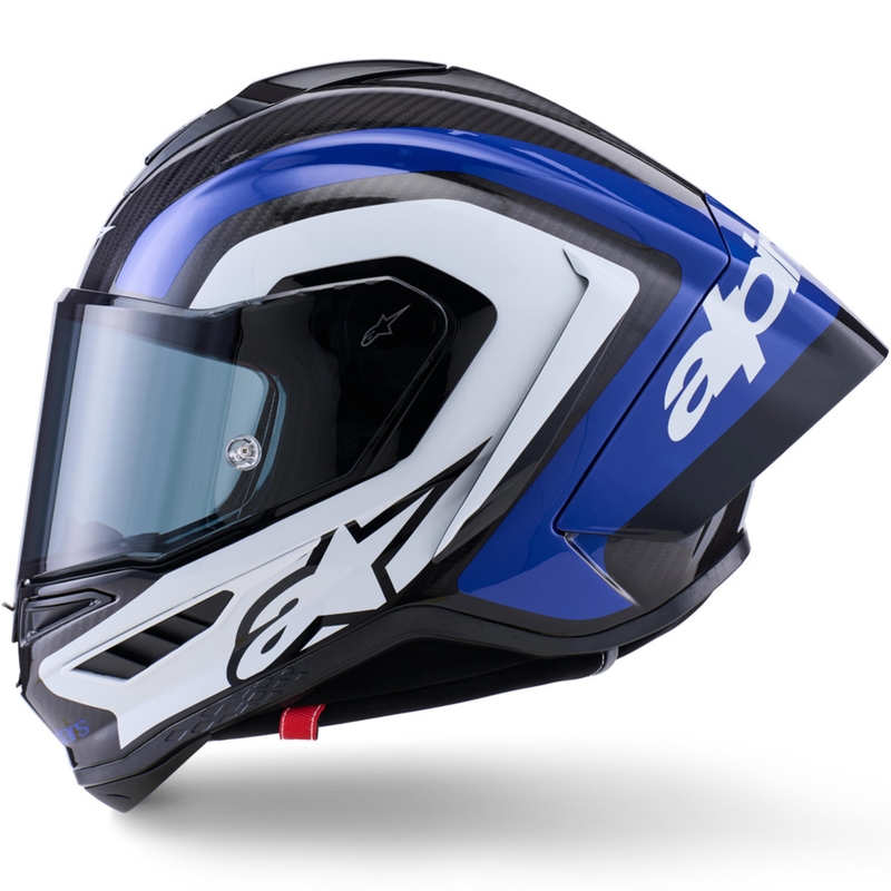 Alpinestars Supertech R10 Arius integralhjelm, sort-blå-hvid