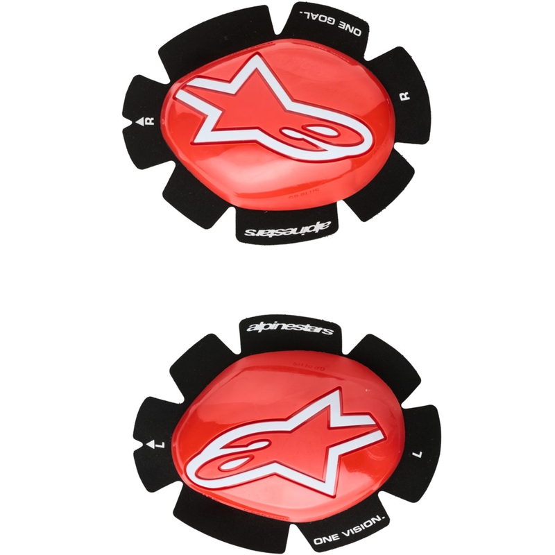 Alpinestars GP Plus sliders 2 stk. rød-hvide