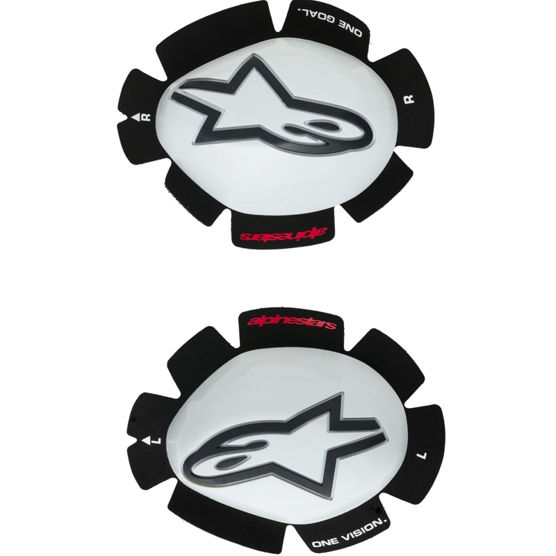 Alpinestars GP Tech knæskydere hvid-sort