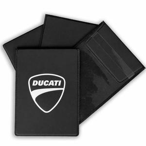 Ducati teknisk nummerpladedæksel sort og hvidt logo