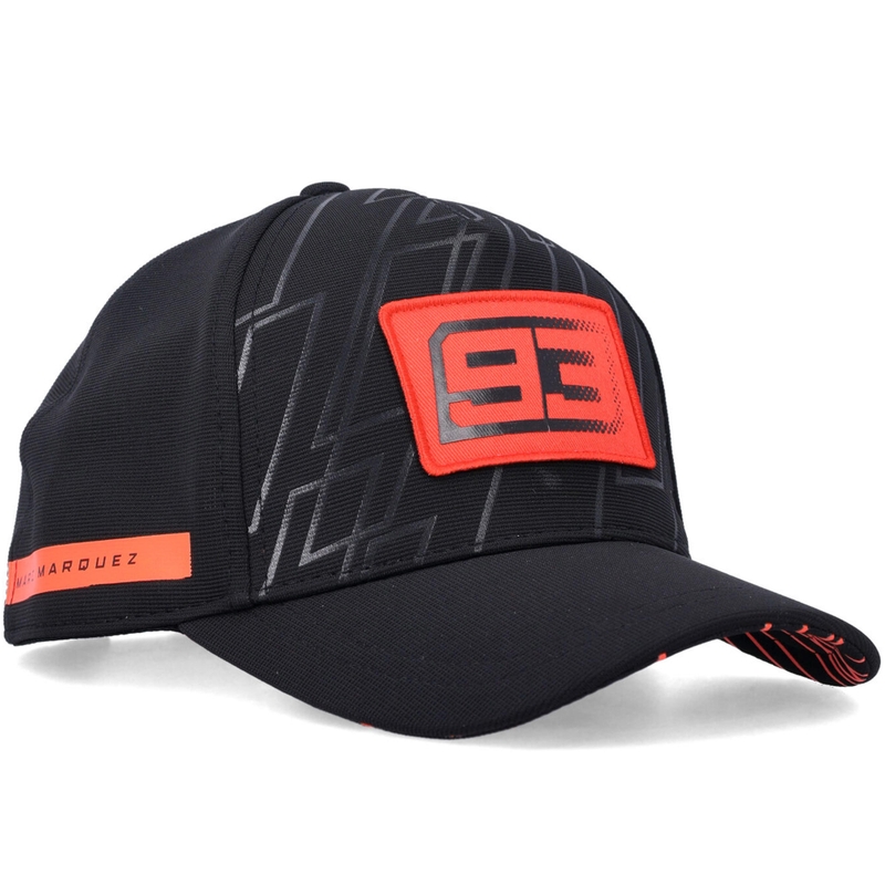 Ducati Marc Marquez Teknisk Baseballkasket 93 Patch sort