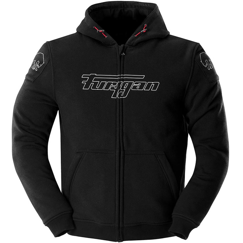 Furygan Livio X Kevlar® motorcykeljakke sort-hvid