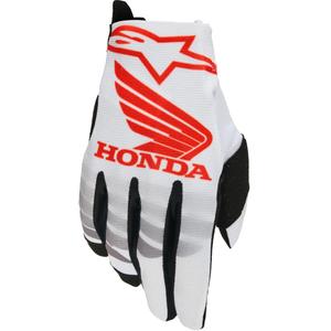Alpinestars Radar Honda motocross handsker kollektion hvid-sort-rød