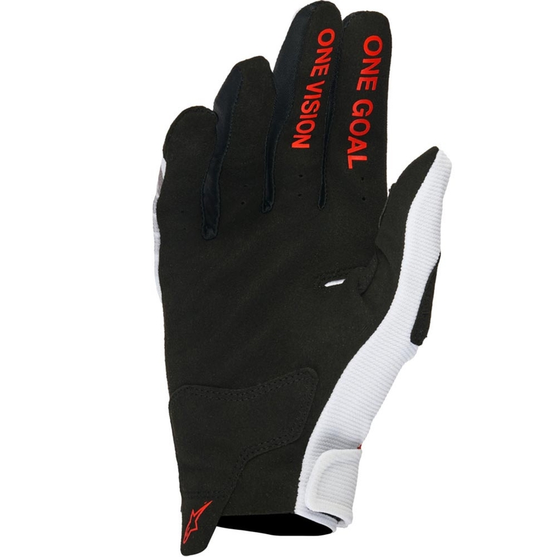 Alpinestars Radar Honda motocross handsker kollektion hvid-sort-rød