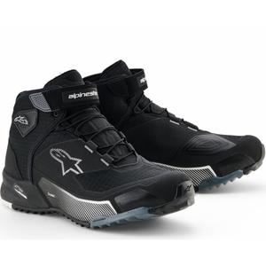 Alpinestars Stella CR-X Drystar dame motorcykelstøvler sort-grå-hvid