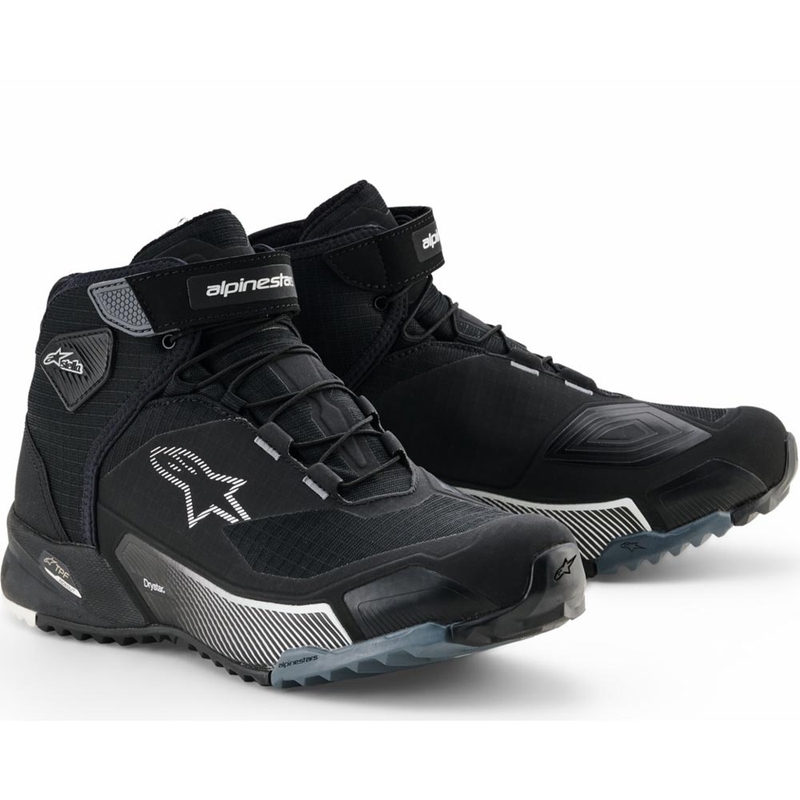 Alpinestars Stella CR-X Drystar dame motorcykelstøvler sort-grå-hvid