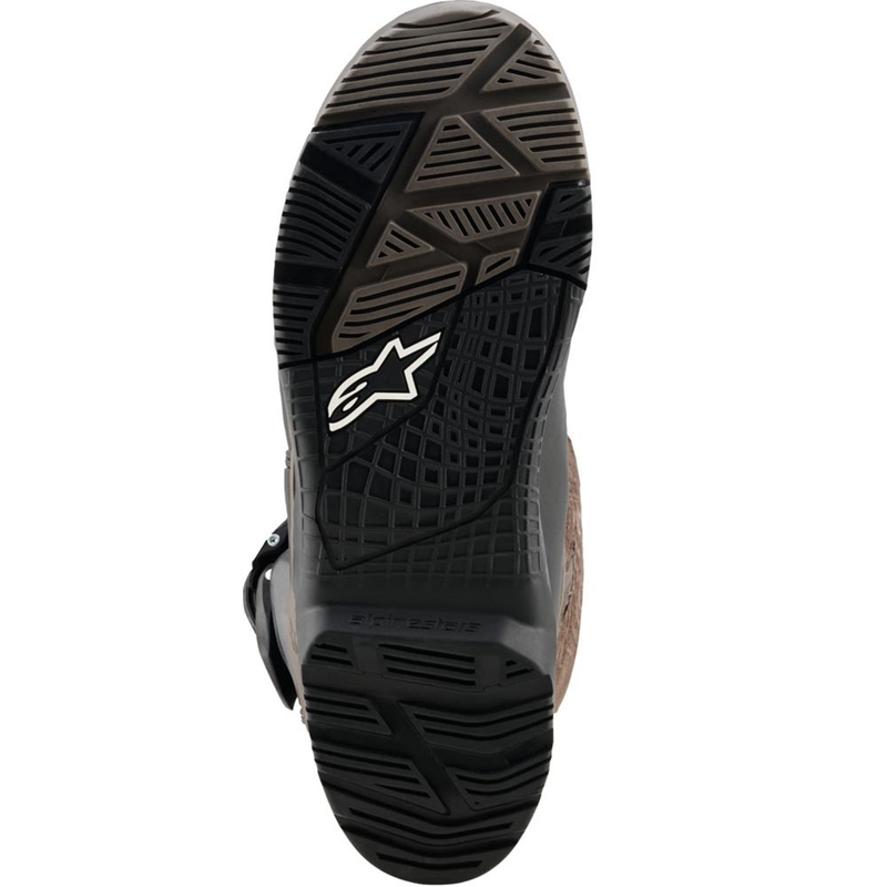 Motorcykelstøvler Alpinestars Corozal V2 Adventure Drystar, Brun-Sort