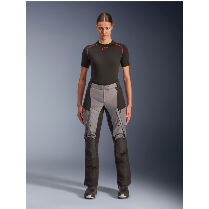 Alpinestars Stella Andes V4 Drystar dame motorcykelbukser sort-mørkegrå