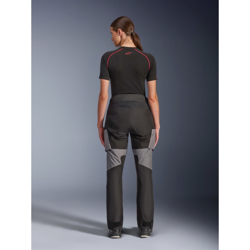 Alpinestars Stella Andes V4 Drystar dame motorcykelbukser sort-mørkegrå