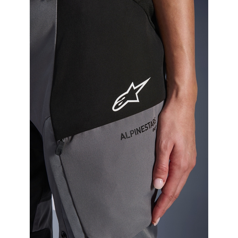 Alpinestars Stella Andes V4 Drystar dame motorcykelbukser sort-mørkegrå