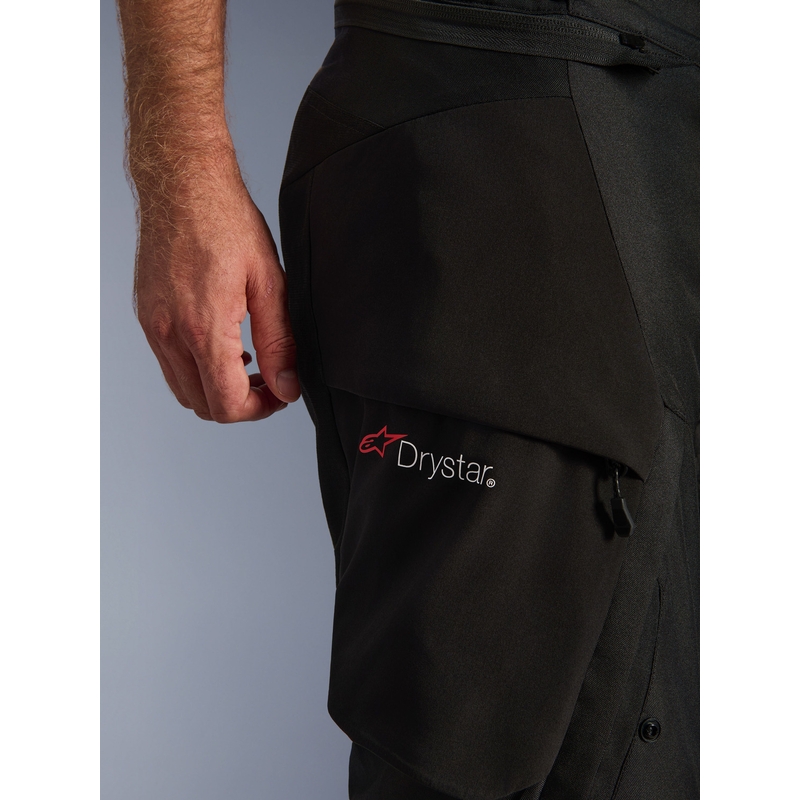 Alpinestars Andes V4 Drystar forlængede motorcykelbukser, sort