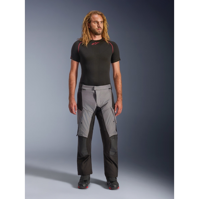 Alpinestars Andes V4 Drystar motorcykelbukser sort-mørkegrå