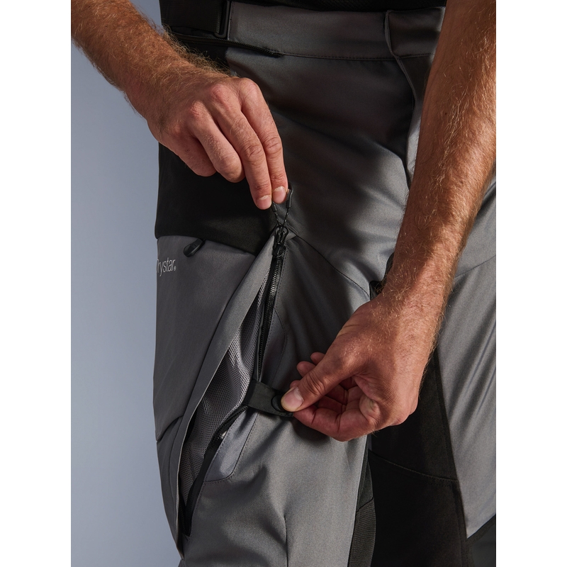 Alpinestars Andes V4 Drystar motorcykelbukser sort-mørkegrå