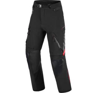 Alpinestars Halo PRO Drystar XF motorcykelbukser sort-mørkegrå-rød