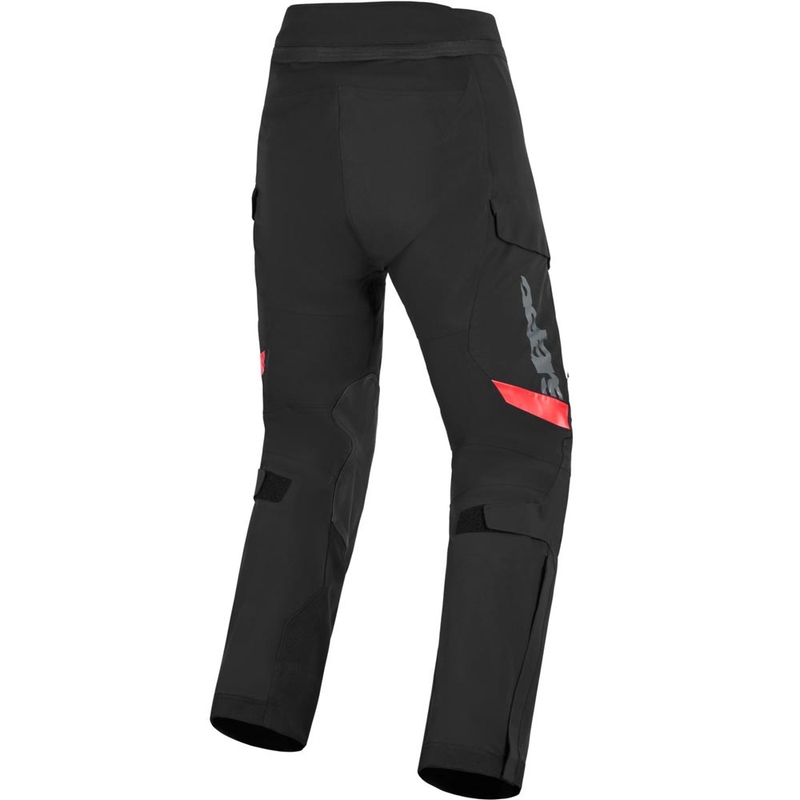 Alpinestars Halo PRO Drystar XF motorcykelbukser sort-mørkegrå-rød