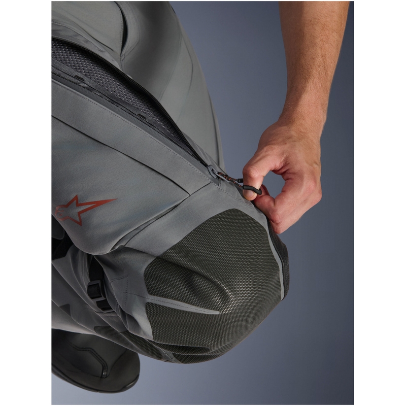 Alpinestars Nazca 3L Gore-Tex PRO motorcykelshorts mørkegrå-sort