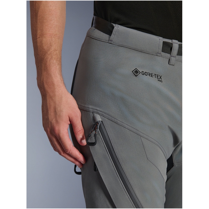 Alpinestars Nazca 3L Gore-Tex PRO motorcykelshorts mørkegrå-sort