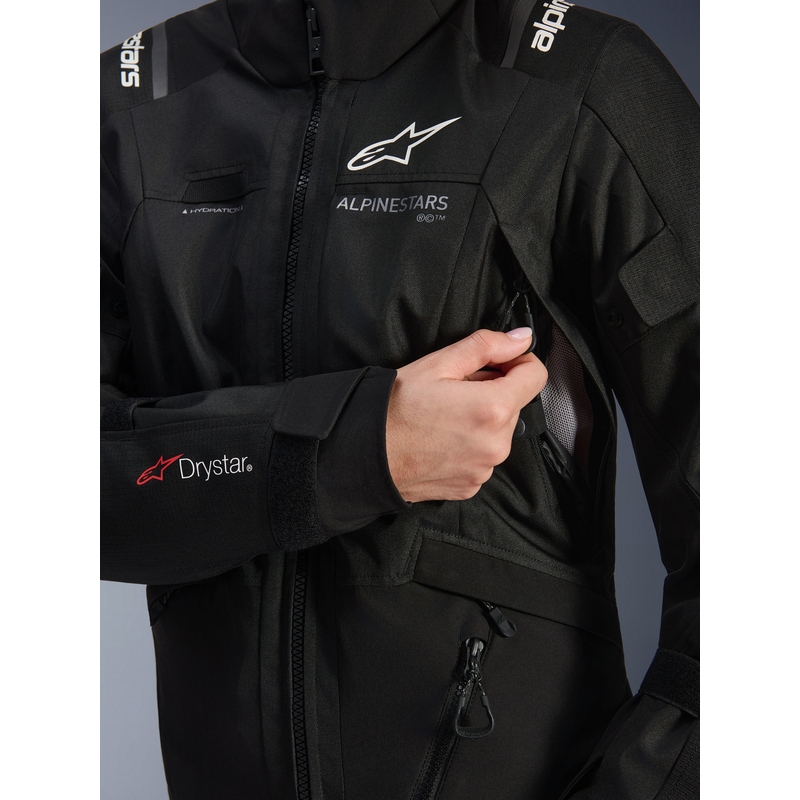Motorcykeljakke Alpinestars Stella Andes V4 Drystar Dame, Sort