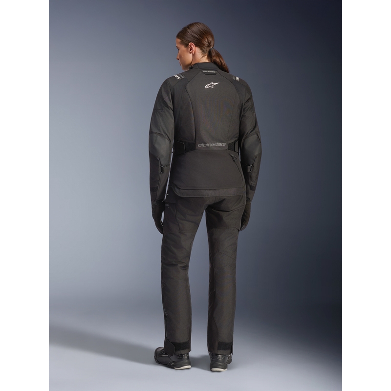 Motorcykeljakke Alpinestars Stella Andes V4 Drystar Dame, Sort