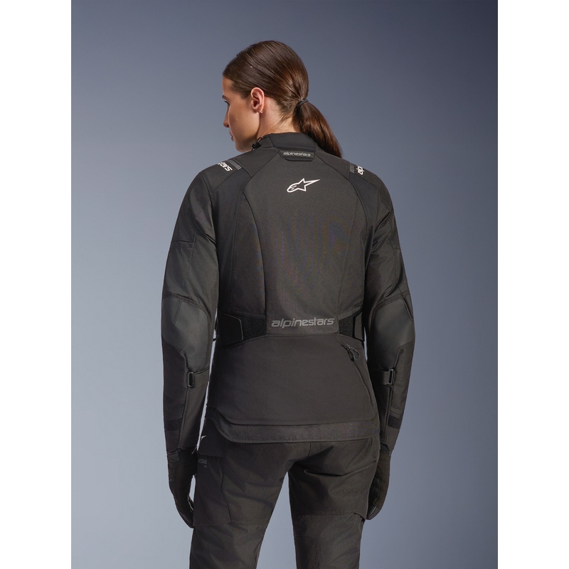 Motorcykeljakke Alpinestars Stella Andes V4 Drystar Dame, Sort