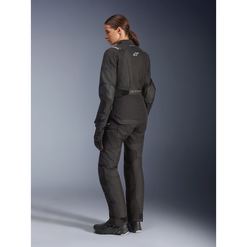 Motorcykeljakke Alpinestars Stella Andes V4 Drystar Dame, Sort