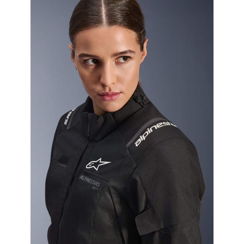Motorcykeljakke Alpinestars Stella Andes V4 Drystar Dame, Sort