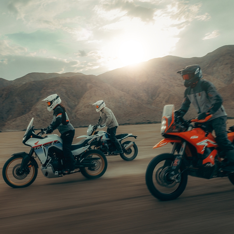 Alpinestars Andes V4 Drystar motorcykeljakke lysbrun-mørk orange-sort