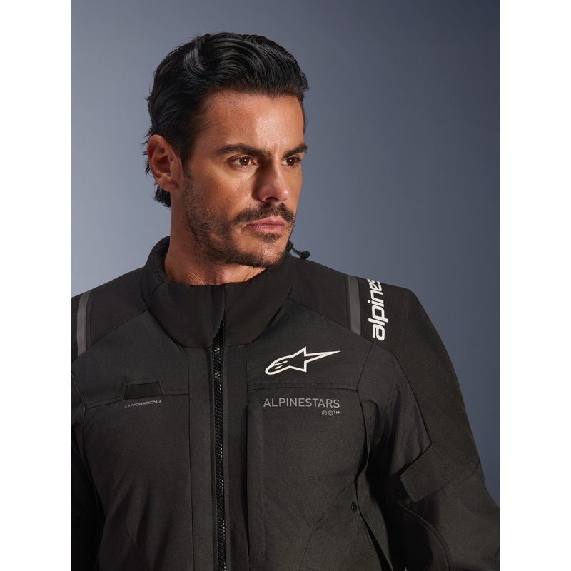 Motorcykeljakke Alpinestars Andes V4 Drystar, Sort