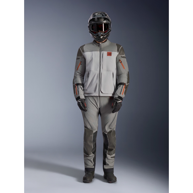Alpinestars Nazca 3L Gore-Tex PRO motorcykeljakke mørkegrå-lysegrå