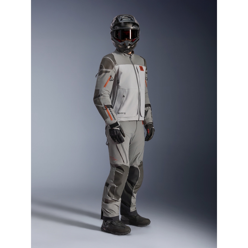 Alpinestars Nazca 3L Gore-Tex PRO motorcykeljakke mørkegrå-lysegrå