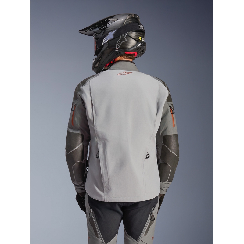 Alpinestars Nazca 3L Gore-Tex PRO motorcykeljakke mørkegrå-lysegrå