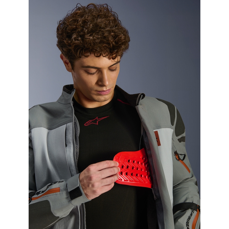 Alpinestars Nazca 3L Gore-Tex PRO motorcykeljakke mørkegrå-lysegrå