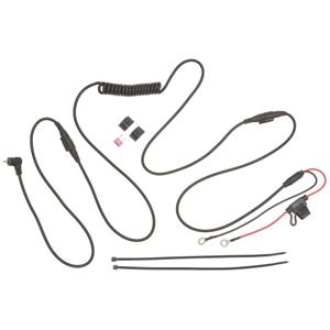 Kabelreduktion til elektrisk opvarmede visirer på Cassida Tour-hjelme i henhold til USB-standard