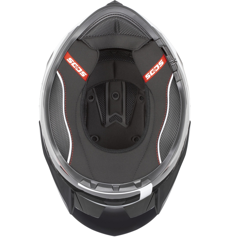 Cassida Integral GTS 2.1 Mega fullface motorcykelhjelm sort-pink-hvid-vanilje