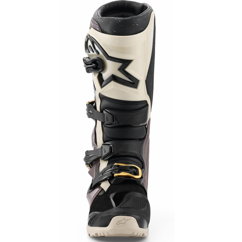 Motorcykelstøvler Alpinestars TECH 7 Enduro Drystar, Sort/Mørkegrå/Guld