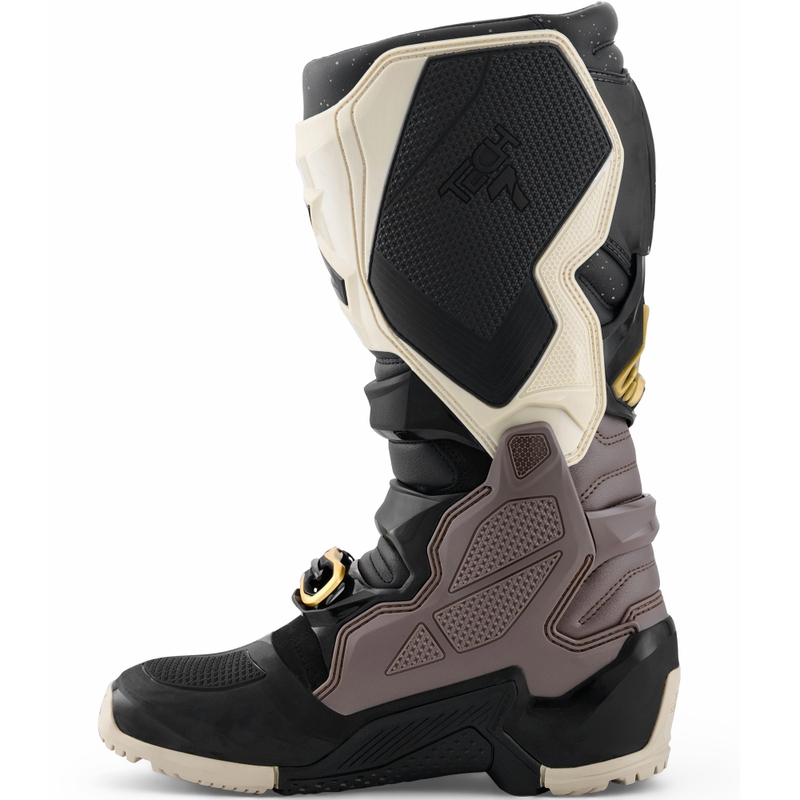 Motorcykelstøvler Alpinestars TECH 7 Enduro Drystar, Sort/Mørkegrå/Guld