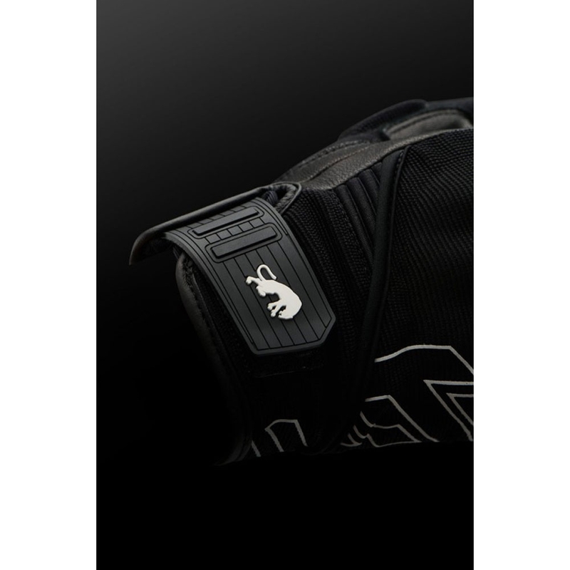 Furygan Jet Neon D3O® Evo dame motorcykelhandsker sort-hvid