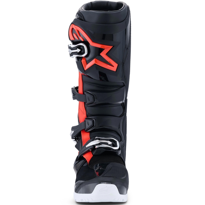 Alpinestars TECH 7 Enduro Drystar motorcykelstøvler sort-fluo rød-hvid