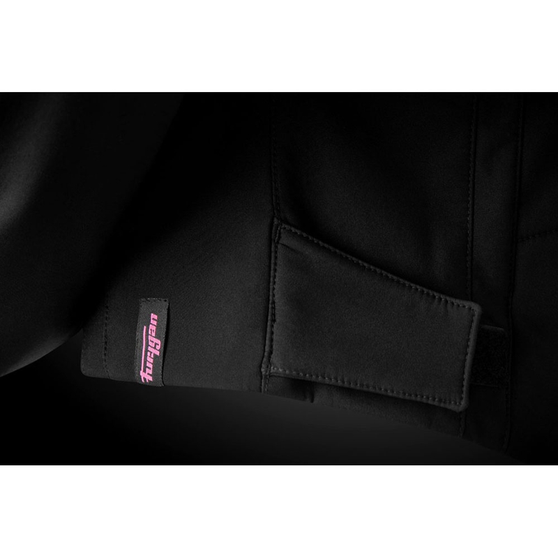 Furygan Skye dame motorcykeljakke sort-pink